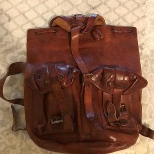 Ralph Lauren RRL leather backpack